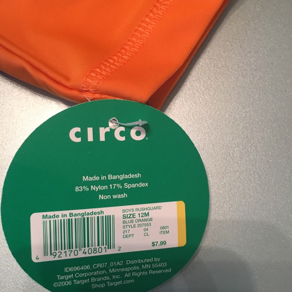 NWT: Circo Rash Guard - Picture 5 of 5